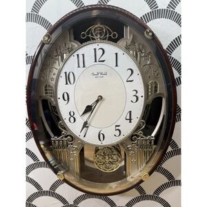 Small World Rhythm Nostalgia Sound‎ Motion Musical Clock T3891-1 Crystals
